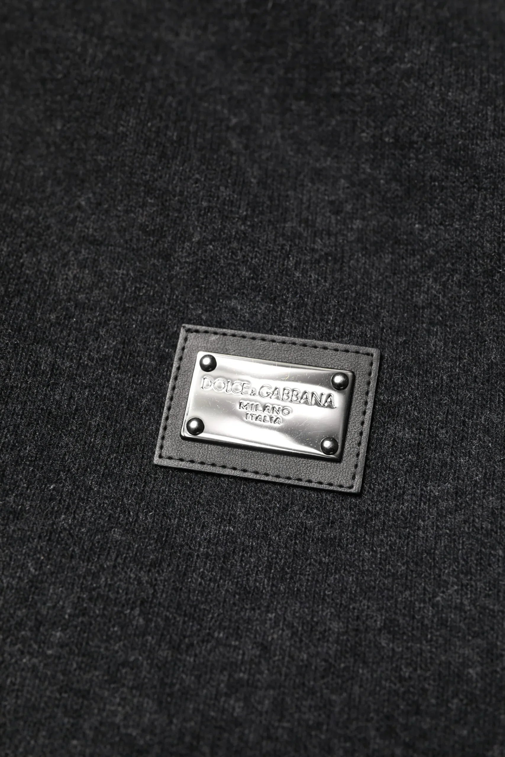 Dolce & Gabbana Black DG Logo Plaque Hooded Bomber Jacket - Zeiniez