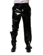 Dolce & Gabbana Black Nylon Straight Men Pants - Zeiniez