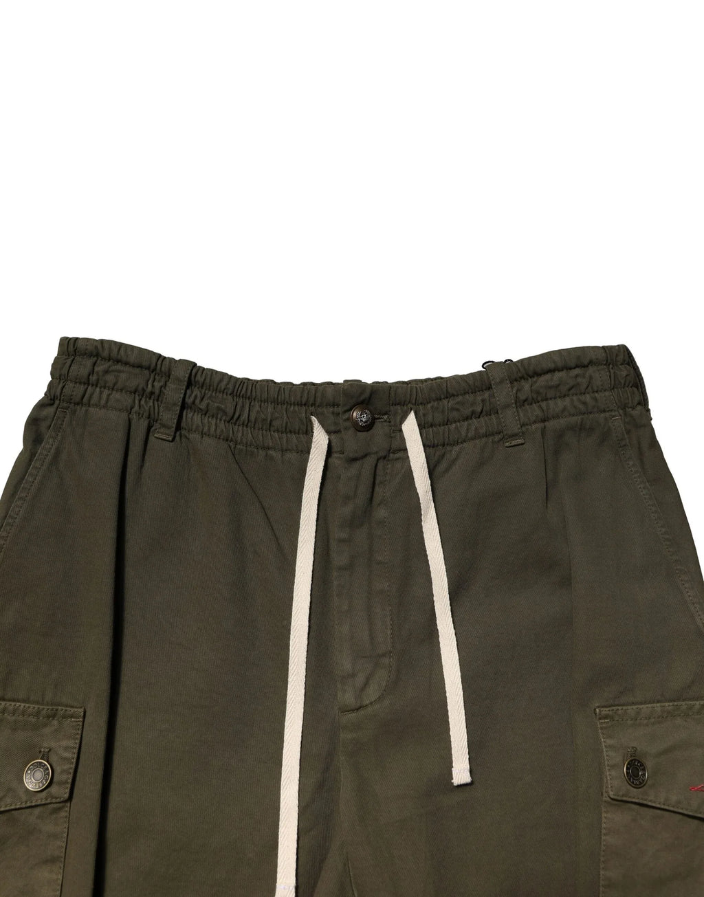 Dolce & Gabbana Brown Cotton Cargo Drawstring Pants - Zeiniez