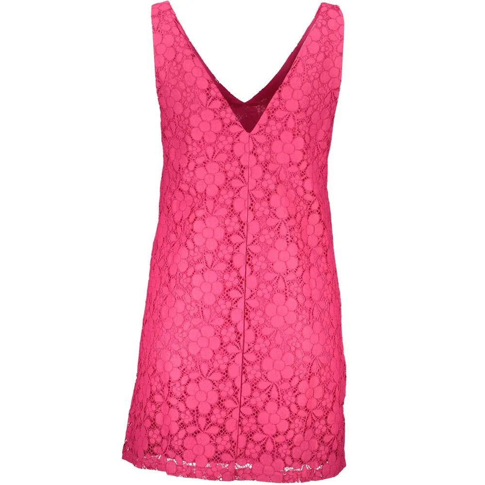 Desigual Pink Viscose Women Dress - Zeiniez
