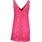 Desigual Pink Viscose Women Dress - Zeiniez