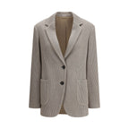Brunello Cucinelli Gold Cotton Coat