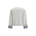 Brunello Cucinelli Gray Cashmere Sweater - Zeiniez