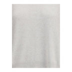 Brunello Cucinelli Gray Cashmere Sweater - Zeiniez