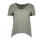 Silvian Heach Verde Cotton Women T-Shirt - Zeiniez