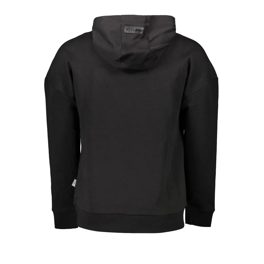 Plein Sport Black Cotton Men Sweatshirt - Zeiniez