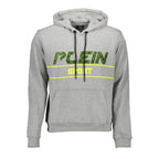 Plein Sport Grigio Cotton Men Sweatshirt - Zeiniez