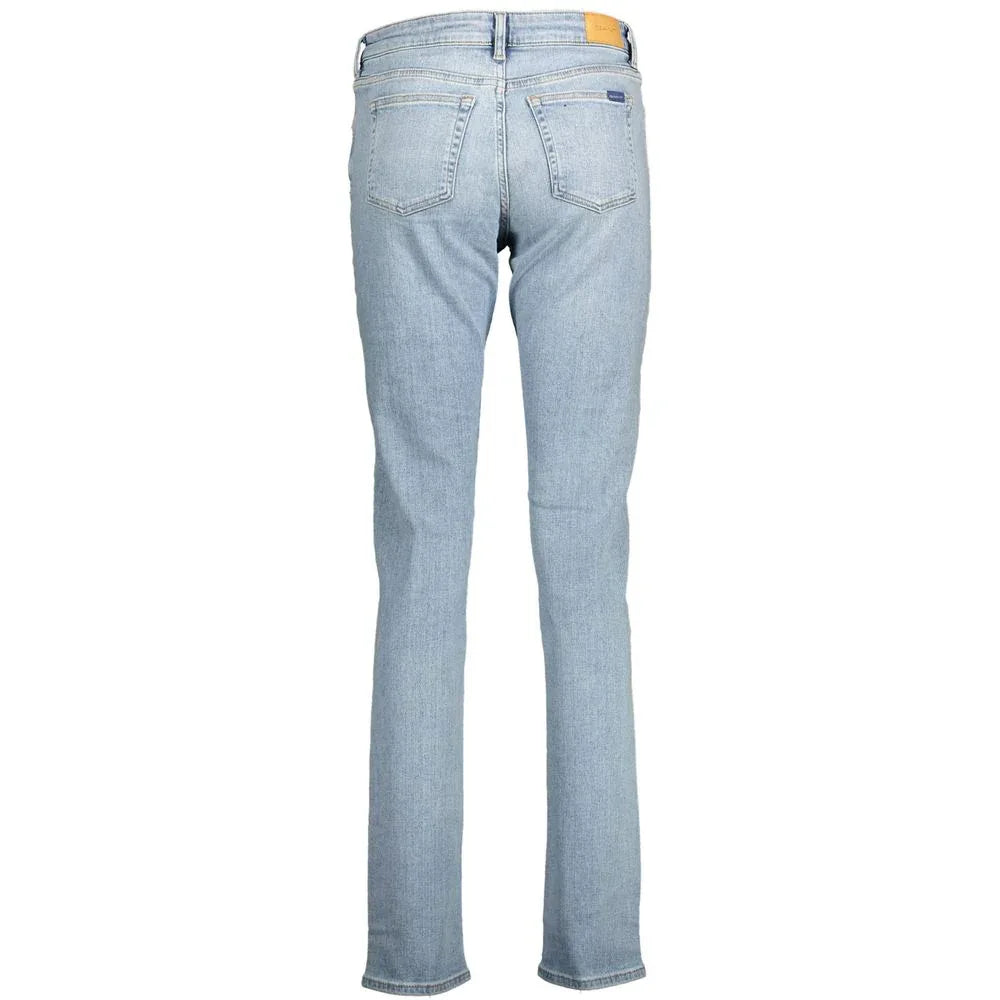 Gant Azzurro Organic Cotton Women Jeans - Zeiniez