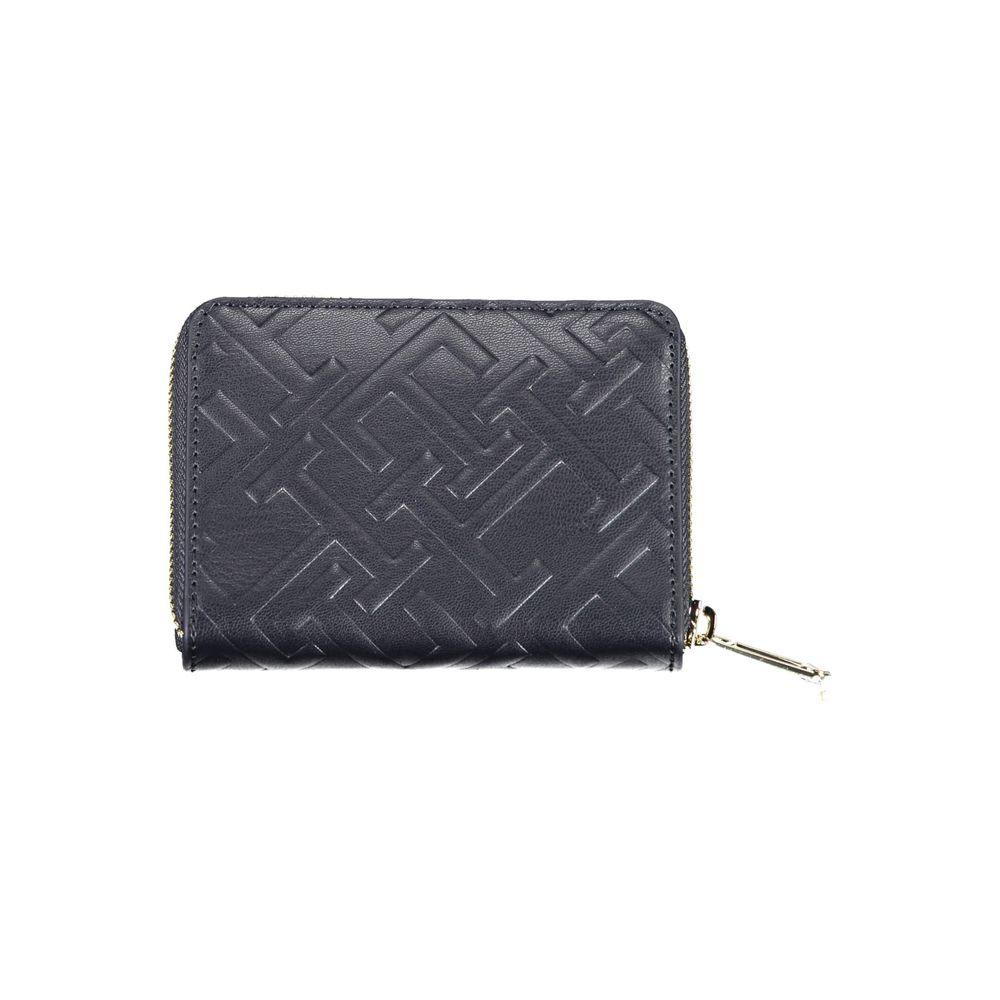 Tommy Hilfiger Blue Polyurethane Women Wallet - Zeiniez