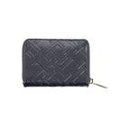Tommy Hilfiger Blue Polyurethane Women Wallet - Zeiniez