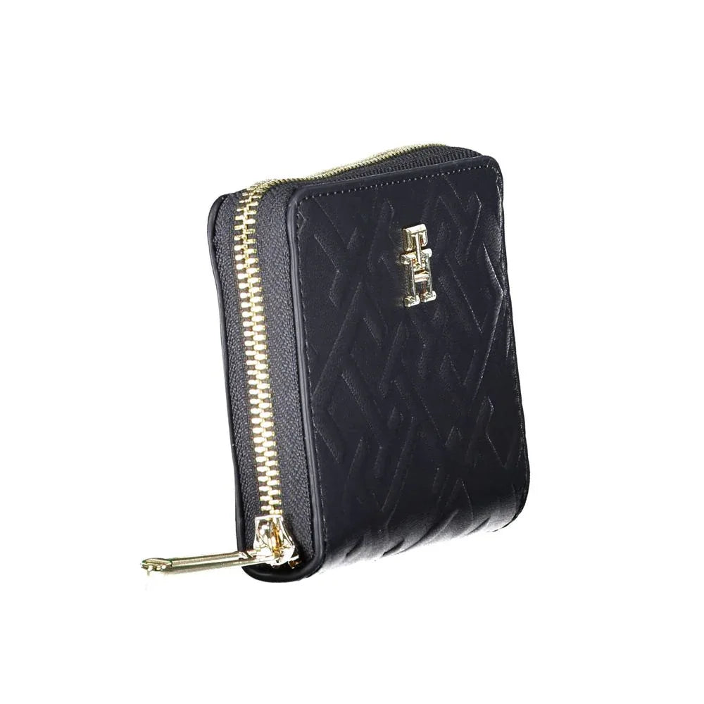 Tommy Hilfiger Blue Polyurethane Women Wallet - Zeiniez