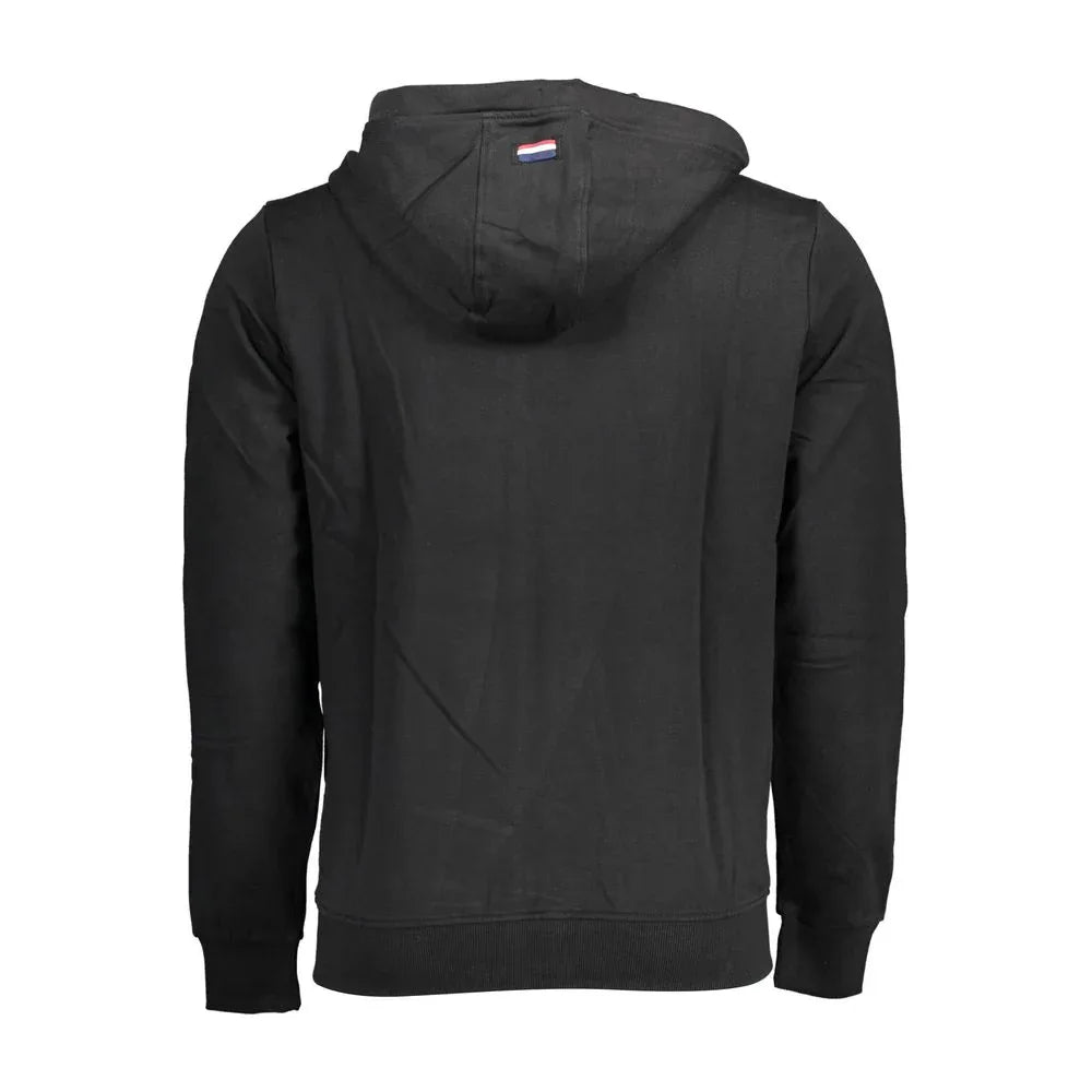 U.S. POLO ASSN. Black Cotton Men's Hoodie - Zeiniez