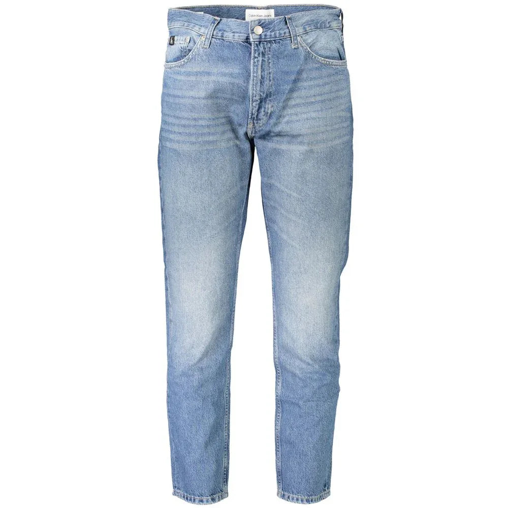 Calvin Klein Blu Cotton Mens Jeans - Zeiniez