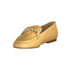 Ralph Lauren Beige Leather Womens Classic Shoe - Zeiniez