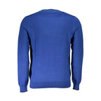 North Sails Blue Organic Cotton Men's Sweater - Zeiniez
