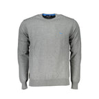 Harmont & Blaine Grigio Cotton Men's Sweater - Zeiniez