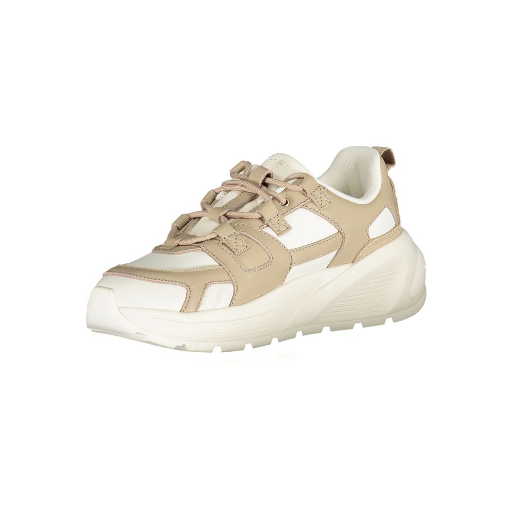 Tommy Hilfiger Bianco Polyurethane Women Sneaker - Zeiniez
