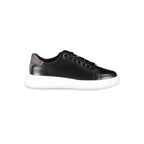 Calvin Klein Black Leather Women Sneaker - Zeiniez