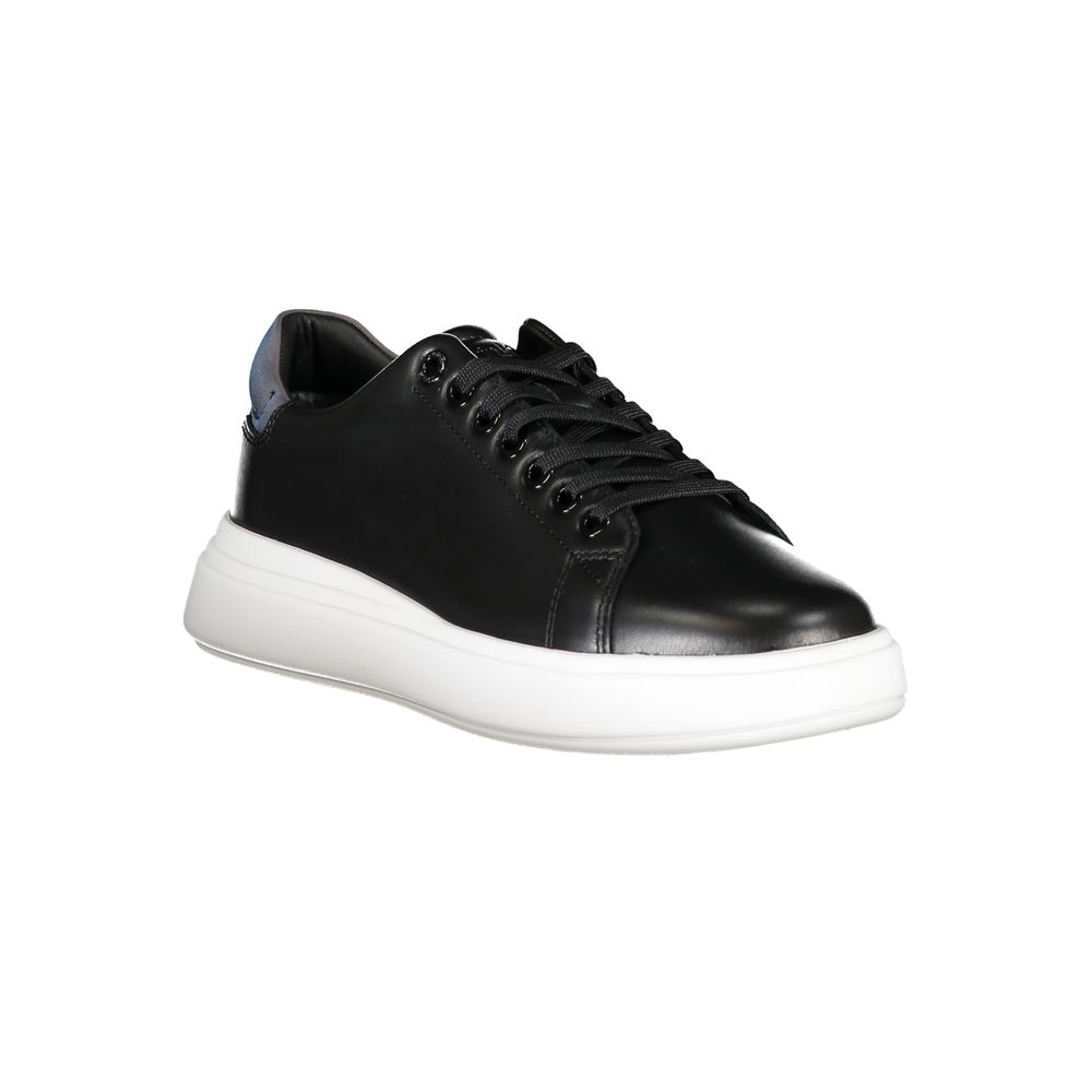 Calvin Klein Black Leather Women Sneaker - Zeiniez