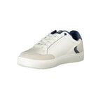 Mares White Polyurethane Men Sneaker - Zeiniez