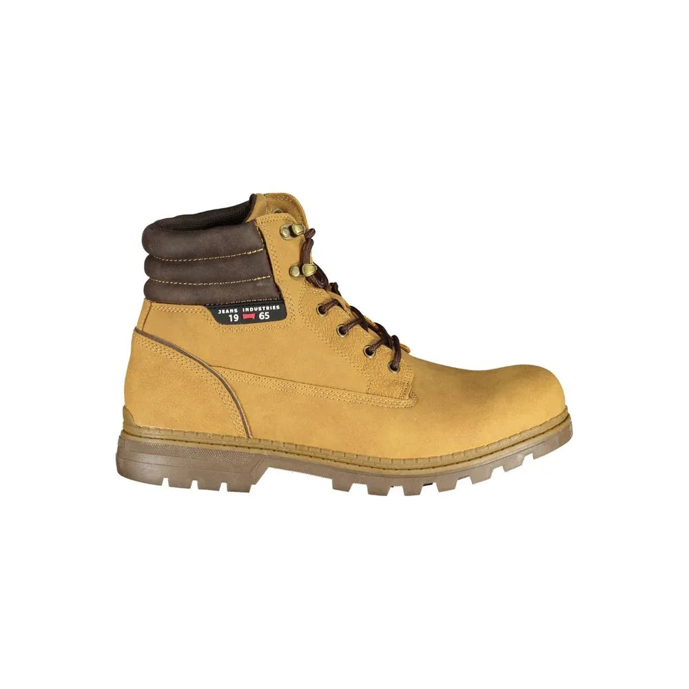 Carrera Yellow Polyurethane Men Boot - Zeiniez
