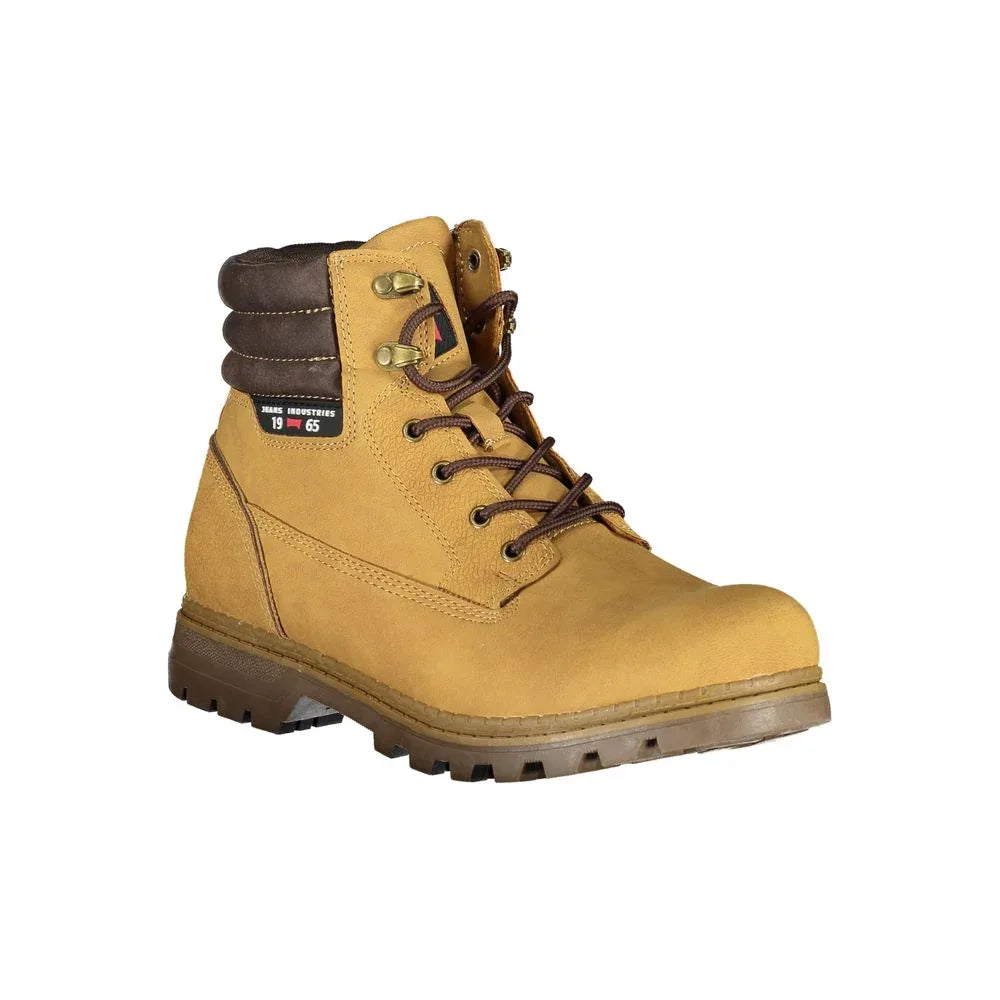 Carrera Yellow Polyurethane Men Boot - Zeiniez