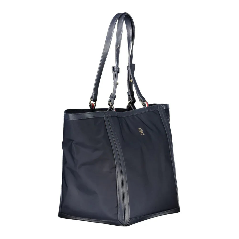 Tommy Hilfiger Blue Polyester Women Handbag - Zeiniez