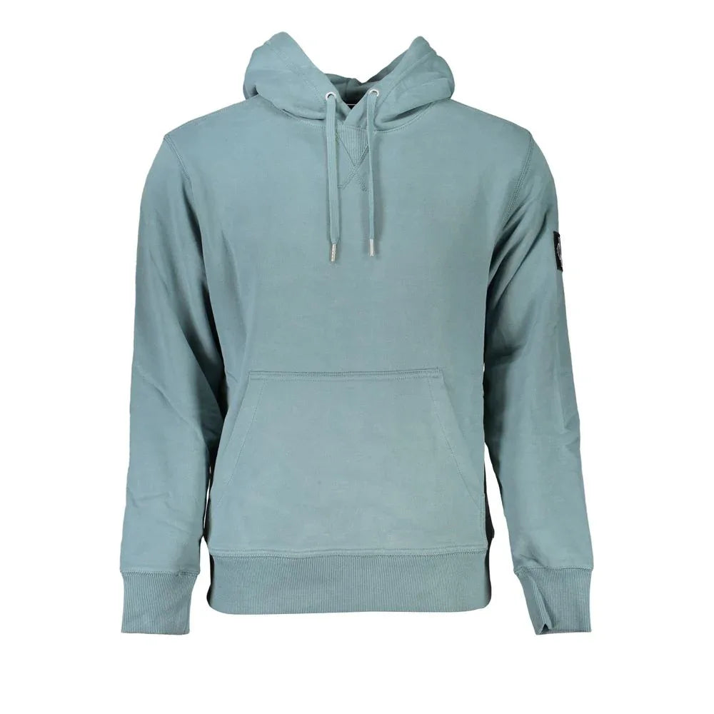 Calvin Klein Verde Cotton Mens Sweatshirt - Zeiniez