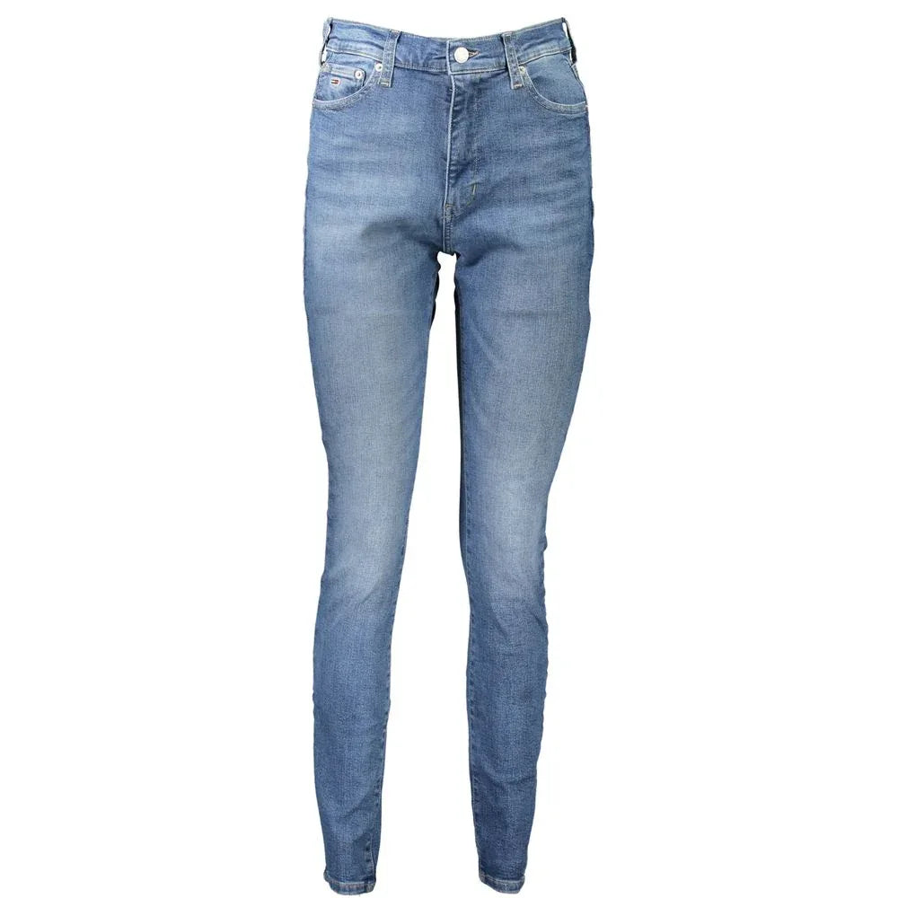 Tommy Hilfiger Blu Cotton Women Jeans - Zeiniez