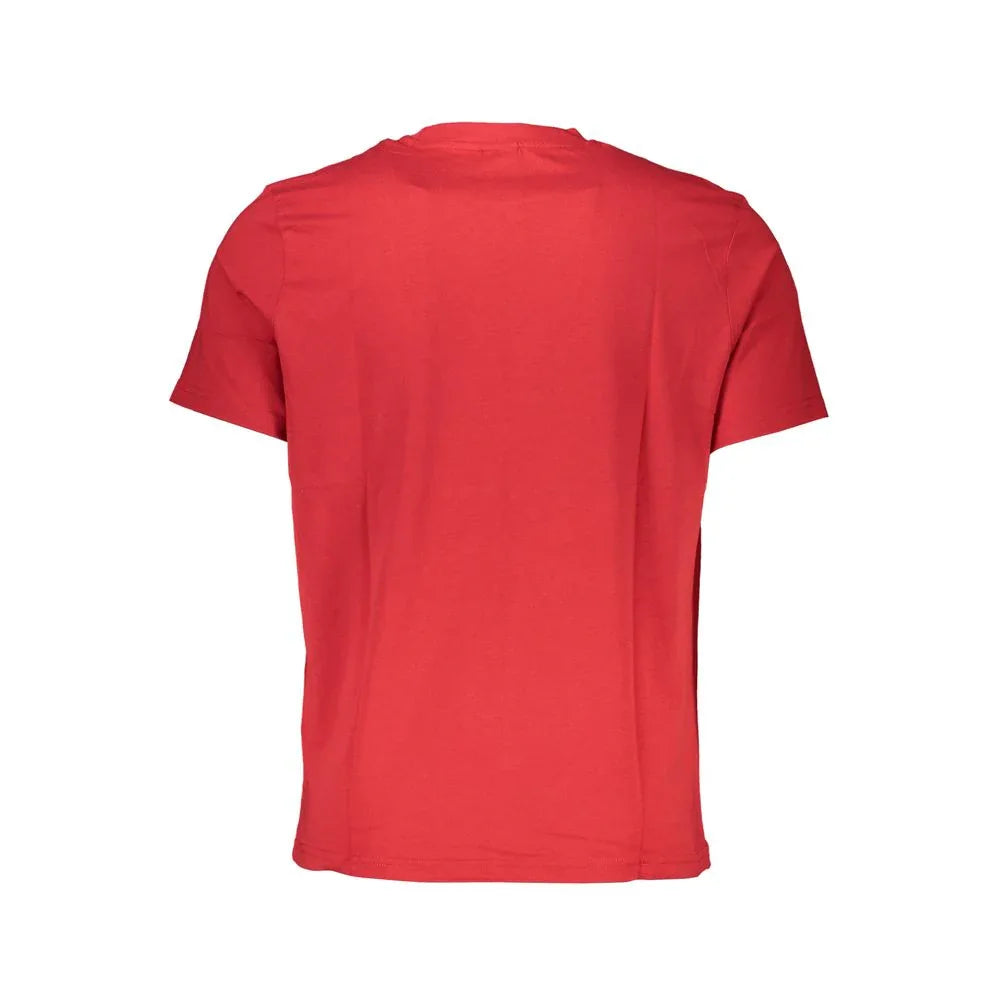 North Sails Rosso Cotton Men T-Shirt - Zeiniez