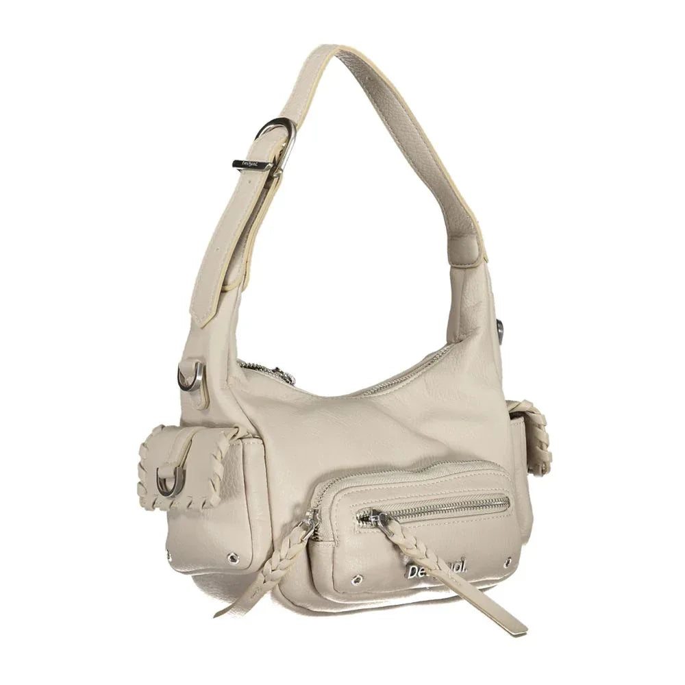 Desigual Bianco Poliuretano Women Handbag - Zeiniez