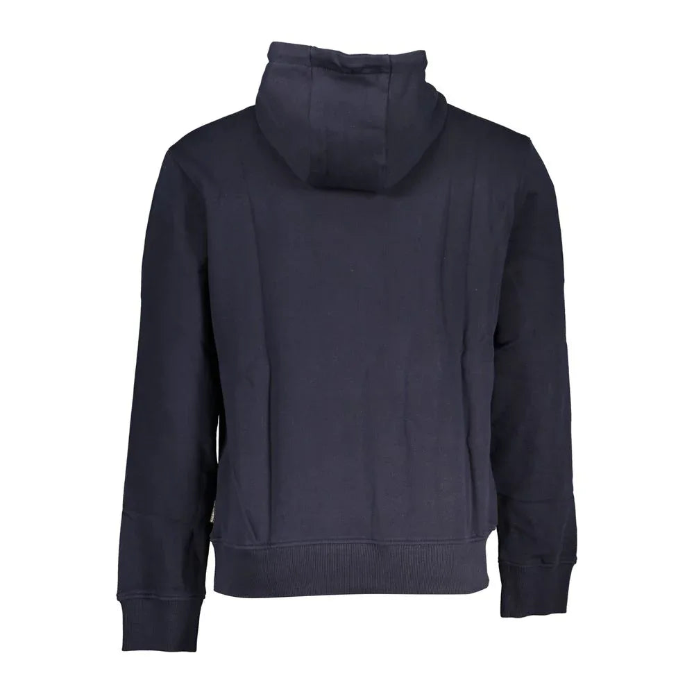 Napapijri Blue Cotton Men Sweatshirt - Zeiniez