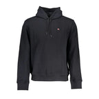 Napapijri Black Cotton Men's Hoodie - Zeiniez