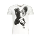 Cavalli Class White Cotton Men's T-Shirt - Zeiniez