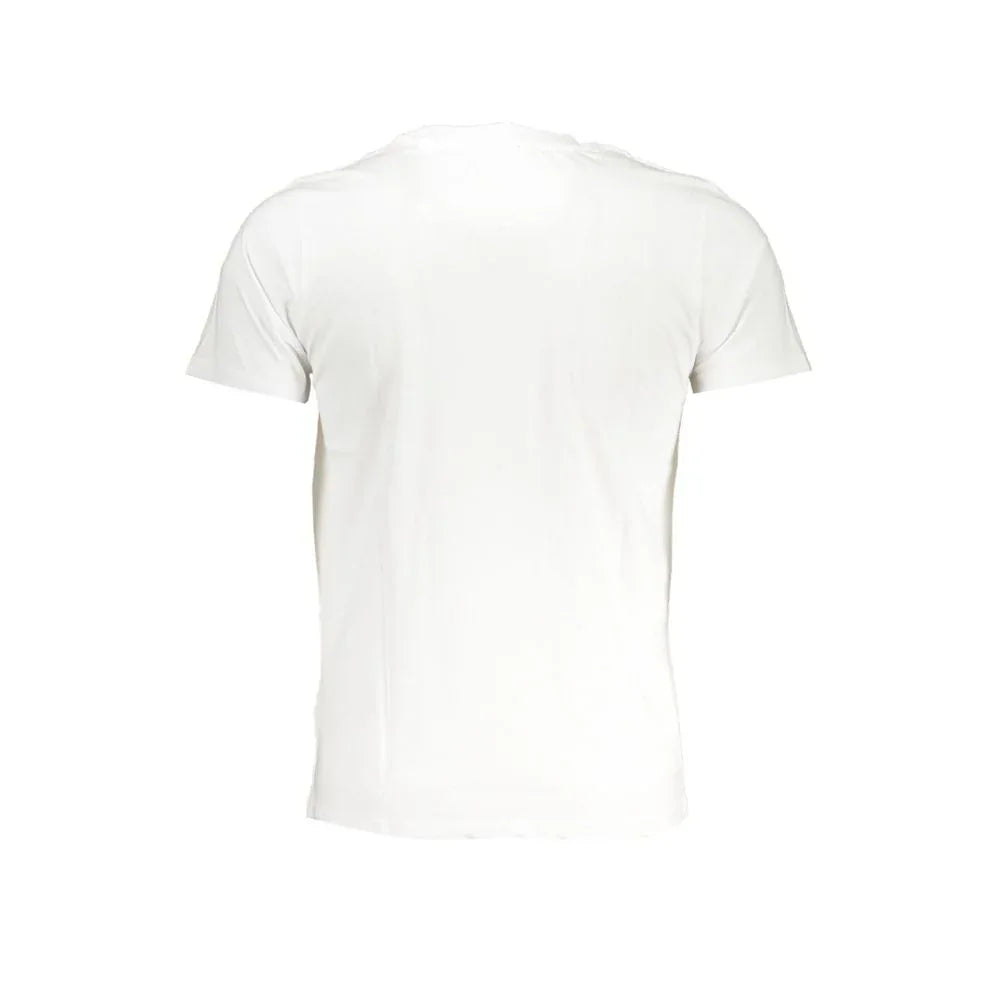 Cavalli Class White Cotton Men's T-Shirt - Zeiniez