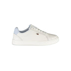 Tommy Hilfiger White Polyester Athletic Sneakers - Zeiniez