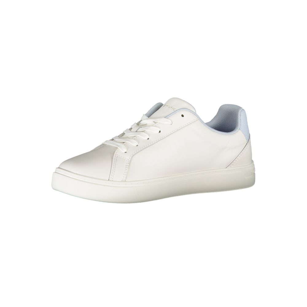 Tommy Hilfiger White Polyester Athletic Sneakers - Zeiniez