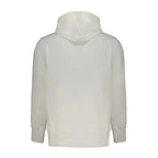 Calvin Klein White Cotton Men's Hooded Sweatshirt - Zeiniez