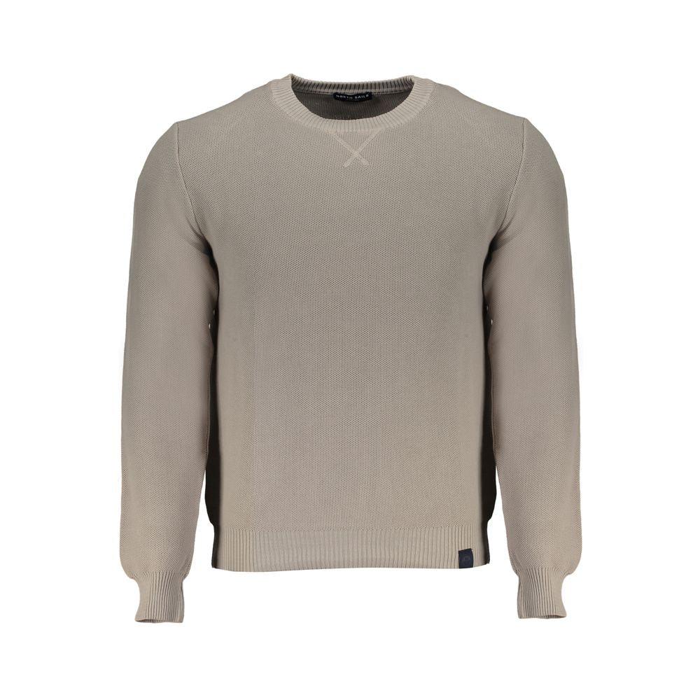 North Sails Grigio Cotton Men's Sweater - Zeiniez