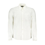 North Sails White Cotton Men Shirt - Zeiniez
