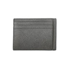 Calvin Klein Black Leather Mens Wallet Holder - Zeiniez