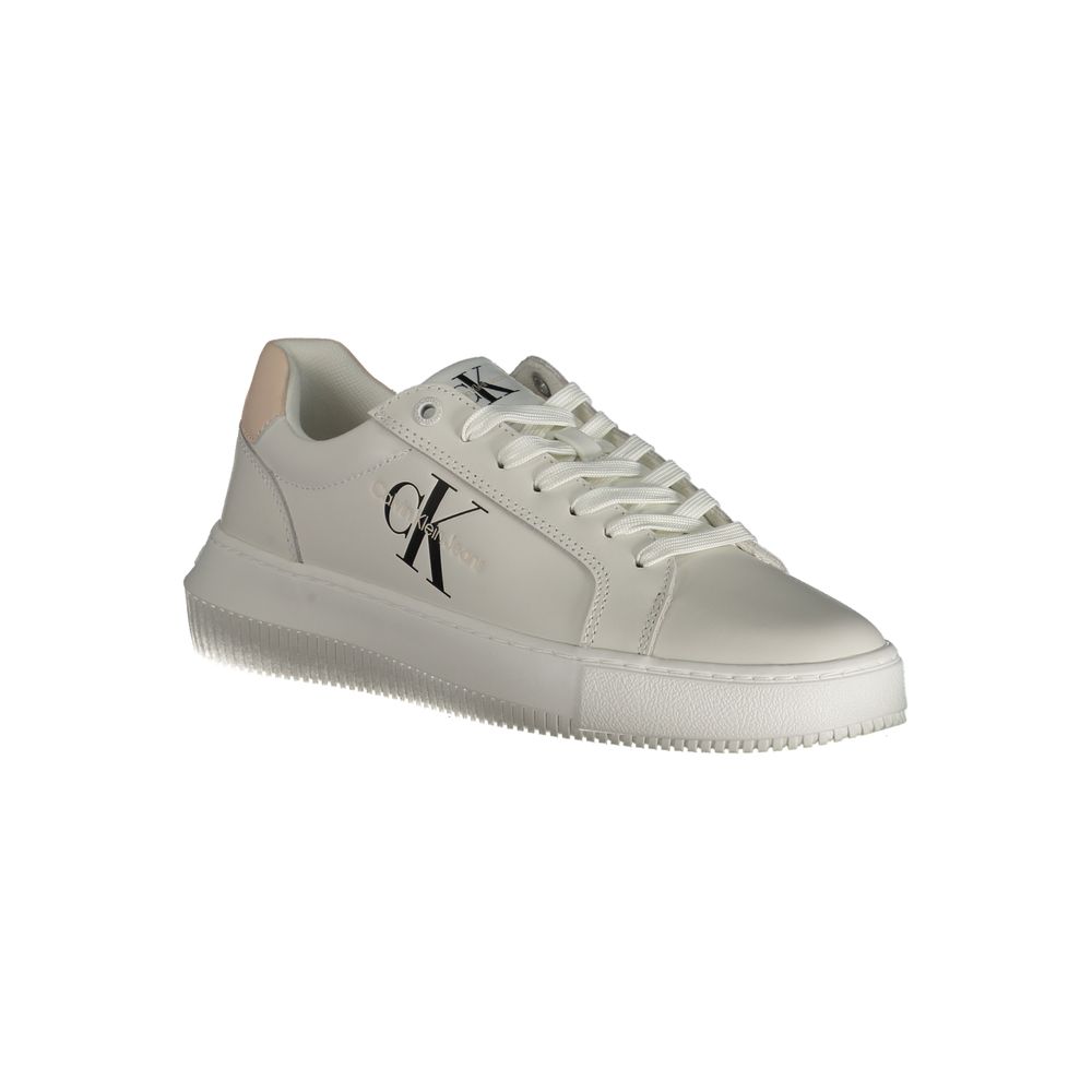 Calvin Klein Bianco Polyurethane Women Sneaker - Zeiniez