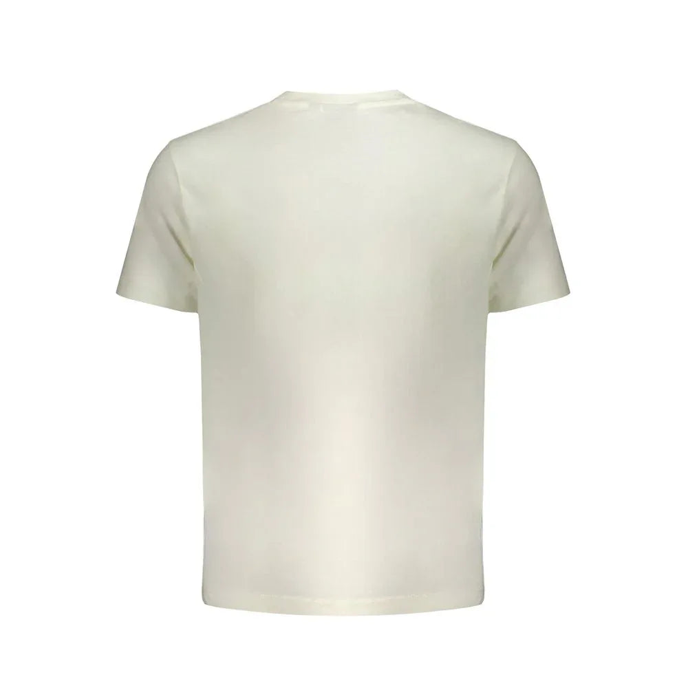 Wrangler Bianco Cotton Men T-Shirt - Zeiniez