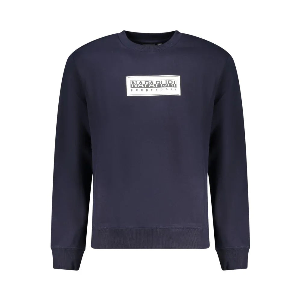 Napapijri Blue Cotton Men's Sweatshirt - Zeiniez