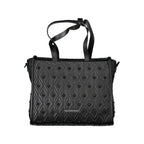 Mario Valentino Black Polyurethane Women Handbag - Zeiniez