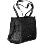 Mario Valentino Black Polyurethane Women Handbag - Zeiniez