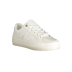 Tommy Hilfiger Bianco Polyurethane Women Sneaker - Zeiniez
