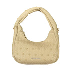 Mario Valentino Beige Polyurethane Women Handbag - Zeiniez