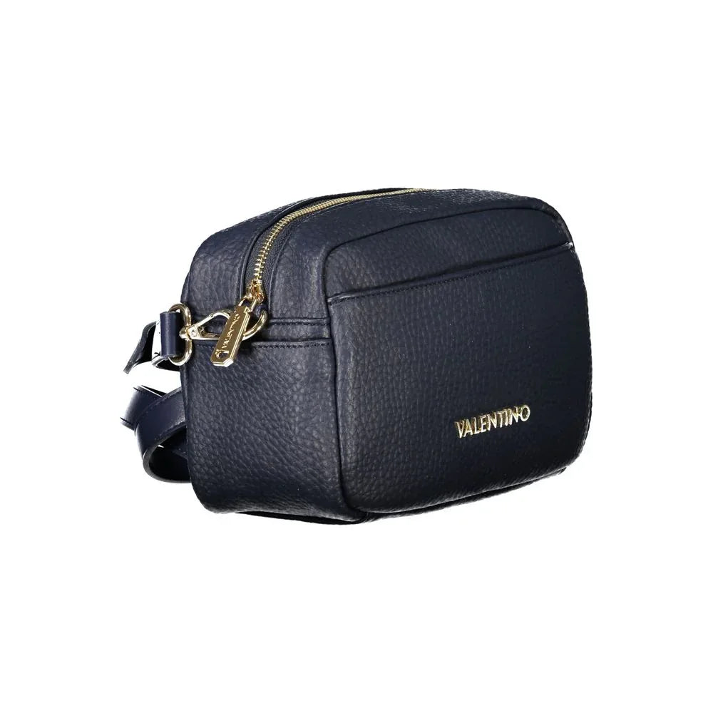 Mario Valentino Blu Polyurethane Women Shoulder Bag - Zeiniez