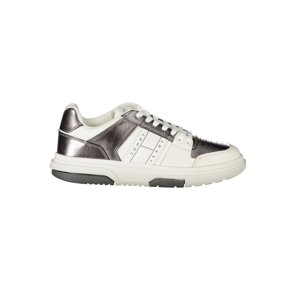 Tommy Hilfiger Bianco Polyurethane Women Sneaker - Zeiniez